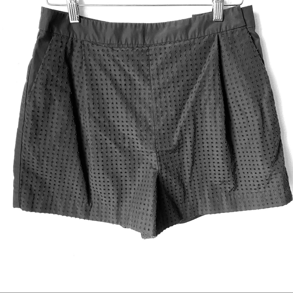 Kate Spade Saturday- Black High Waist Shorts